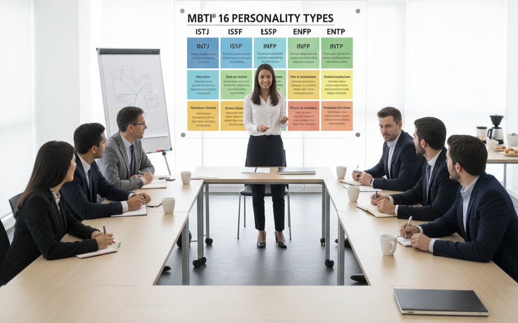 Descarga la tabla de los 16 tipos de personalidad MBTI®